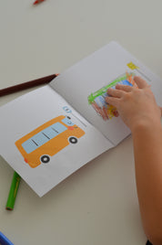 Omalovánky Dopravní prostředky