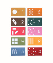 Puzzle Čísla a tvary