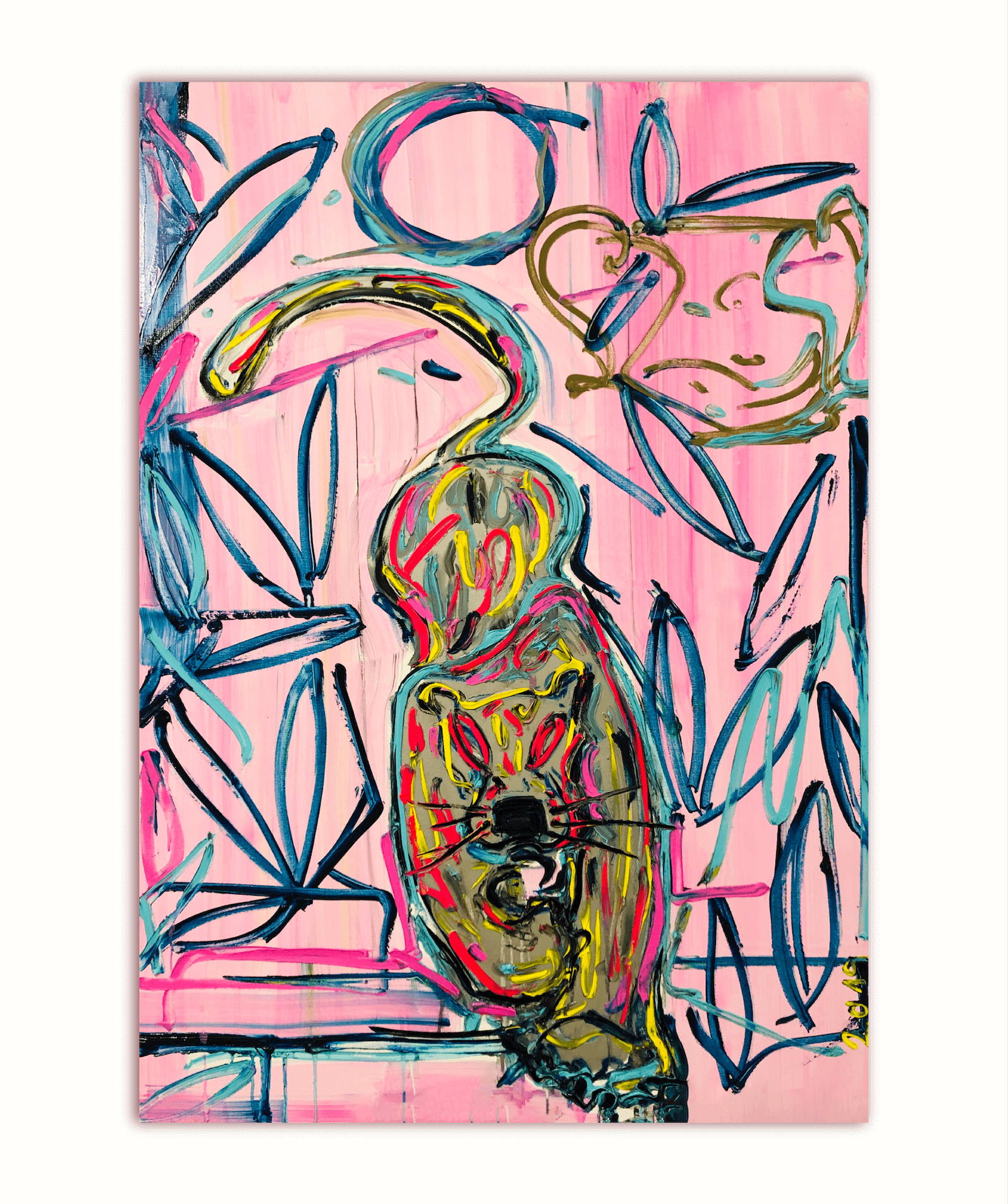 Dobrý plakát A BIGGER CAT, Marek Číhal