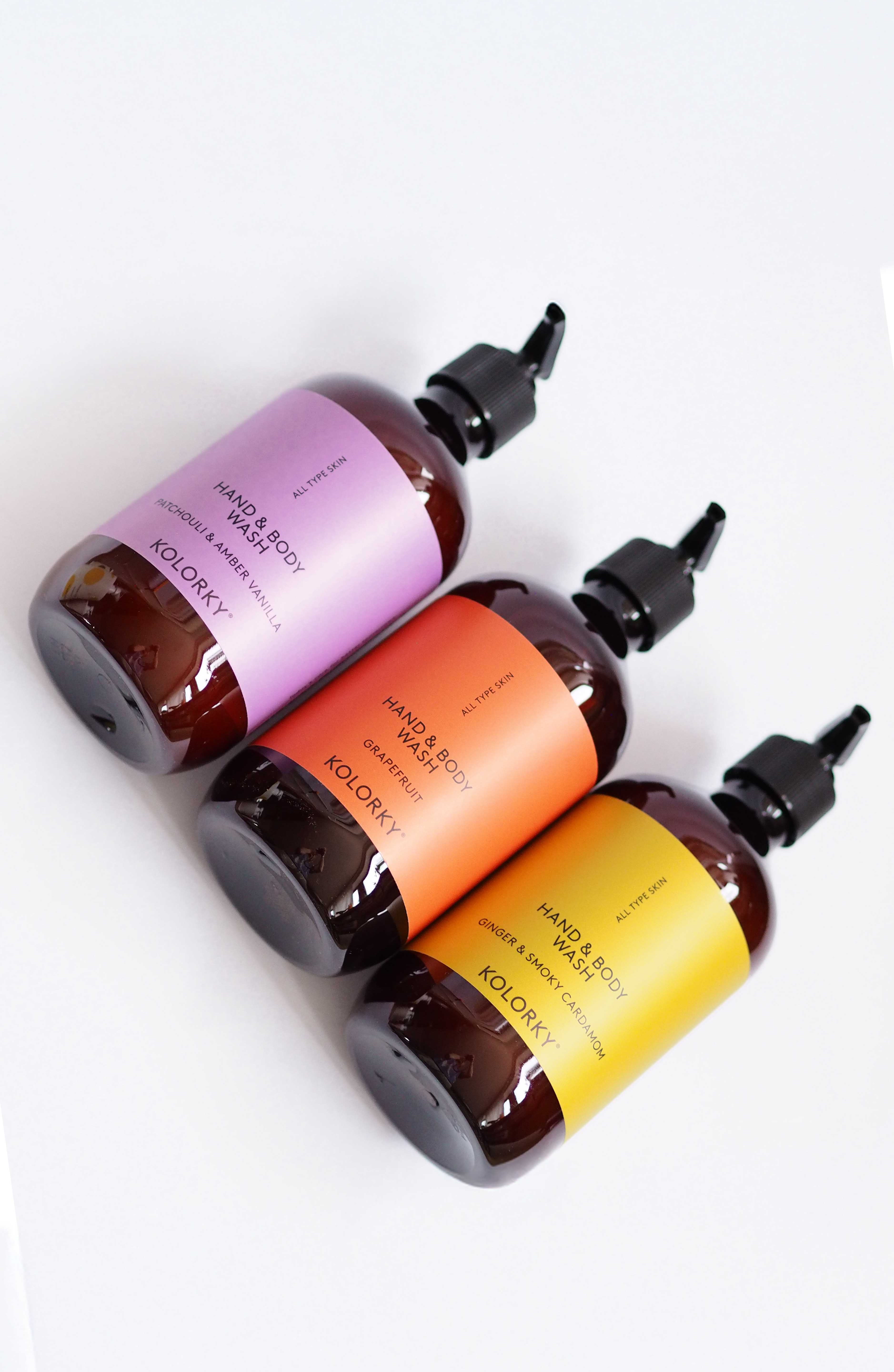 HAND & BODY WASH, Patchouli & Amber Vanilla, 490 ml