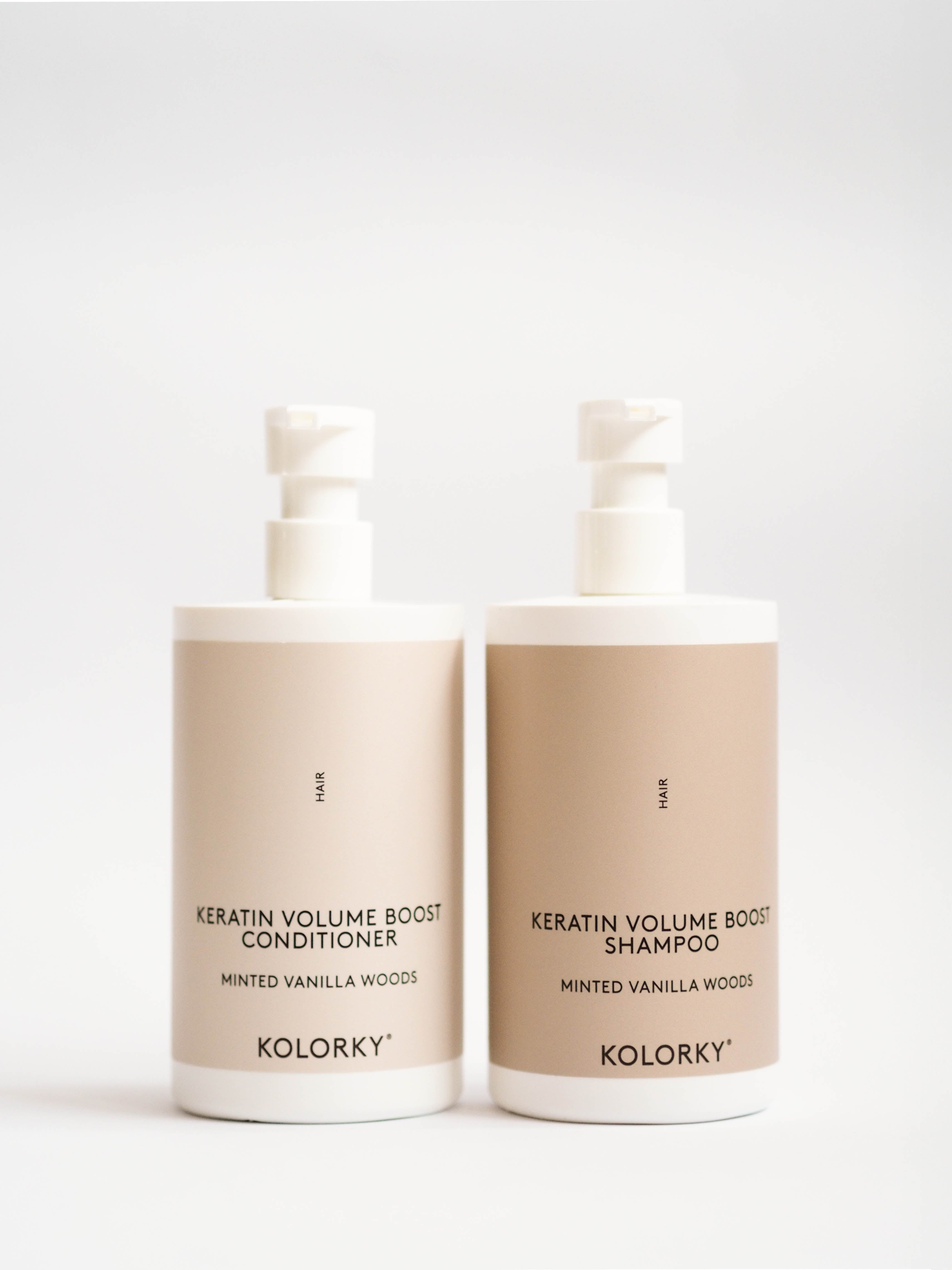 KERATINE VOLUME CONDITIONER, Minted Vanilla Woods, 390 ml