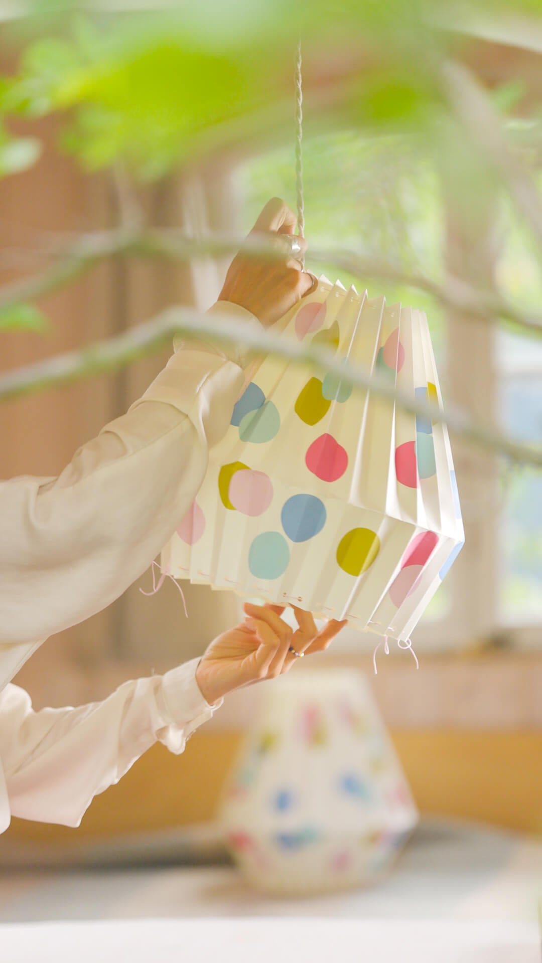 Papírové stínidlo Celebration